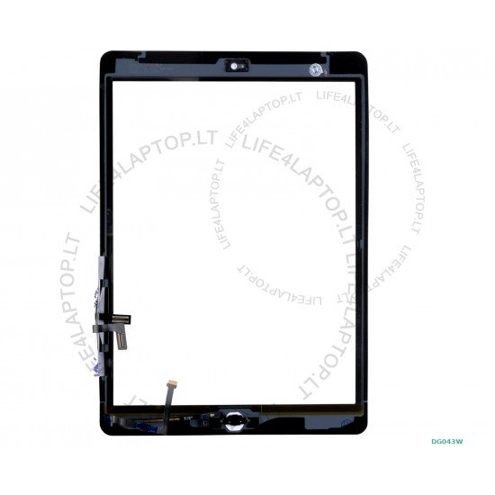 Apple iPad Air A1474 A1475 A1476 lietimui jautrus stikliukas baltas Apple iPad Air A1474 A1475 A1476 lietimui jautrus stikliukas baltas