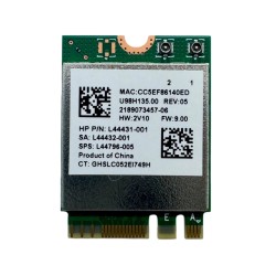 Belaidžio ryšio adapteris HP WLAN RT 11AC 2X2 +BT5 M.2 2230 AW-CB375NF Realtek RTL8822CE L44796-005 L44432-001 L44431-001