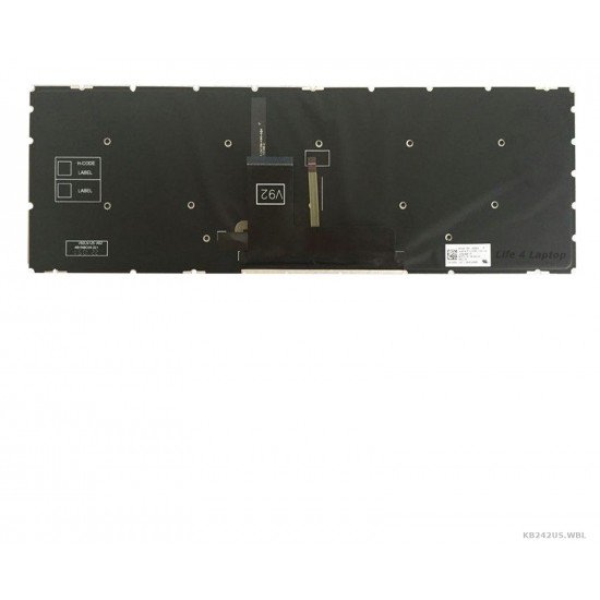 Klaviatūra Toshiba S50-B C55-C L50-B S50-C US su apšvietimu