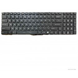 Klaviatūra MSi GE62 GE72 GP62 GP72 GT72 US su spalvotu apšvietimu