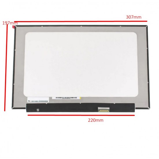 Nešiojamo kompiuterio ekranas 14.0 30pin Full HD 1920x1080 30pin 306mmx197mm Matinis Nešiojamo kompiuterio ekranas 14.0 30pin Full HD 1920x1080 30pin 306mmx197mm Matinis