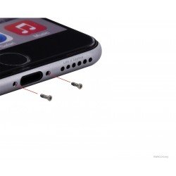 Varžtai Apple iPhone 6s pilka Varžtai Apple iPhone 6s pilka