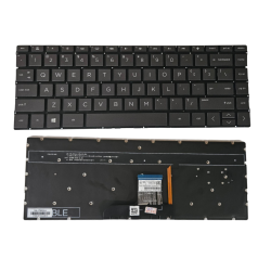 Klaviatūra HP Pavilion 13-AN Envy 13-AN 13-AQ 13-AG 13-AH US su apšvietimu