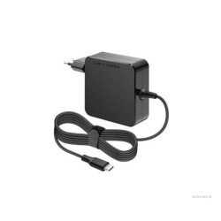 Pakrovėjas USB Type C  tinka iki 65W 20V juodas Pakrovėjas USB Type C  tinka iki 65W 20V juodas