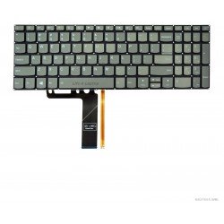 Klaviatūra Lenovo 320-15 S145-15 V340-17 L340-15 330-15 US pilka su apšvietimu Klaviatūra Lenovo 320-15 S145-15 V340-17 L340-15 330-15 US pilka su apšvietimu