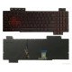 Klaviatūra Asus FX504 FX505 US su raudonu apšvietimu