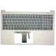 Klaviatūra HP Notebook 15-fc 15-fd N36753-B31 US su korpusu ir apšvietimu Klaviatūra HP Notebook 15-fc 15-fd N36753-B31 US su korpusu ir apšvietimu