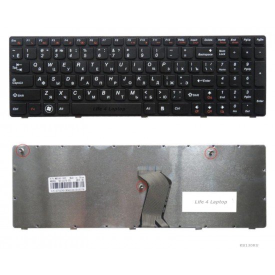 Klaviatūra Lenovo G560 G565 G570 Z560 RU