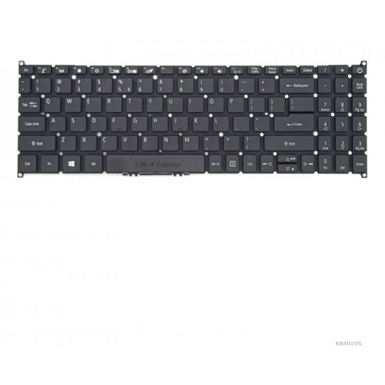 Klaviatūra Acer SF315-51 A515-52 A315-55 A315-54 US