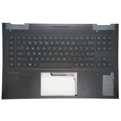 Klaviatūra HP Omen 17-CK N16779-B31 US su korpusu ir spalvotu apšvietimu