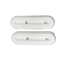 Paspirtuko Xiaomi M365 / M365 PRO galinio rato varžto dangteliai balti