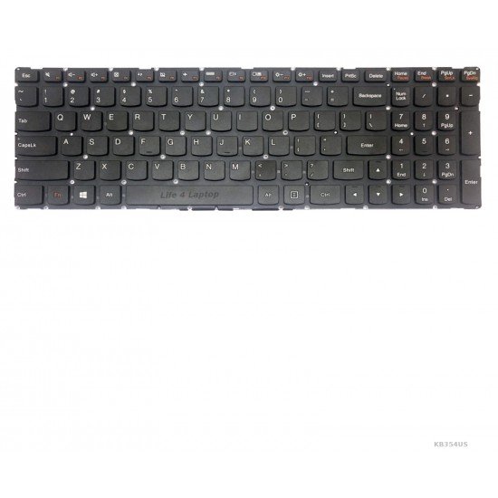 Klaviatūra Lenovo Yoga 500-15 500-15IBD 500-15ISK US