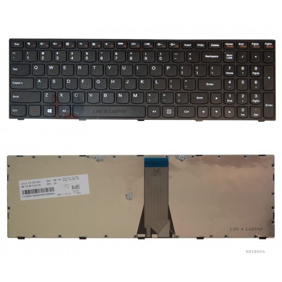 Klaviatūra Lenovo B50-30 B50-70 E50-80 E41-80 G50-30 US