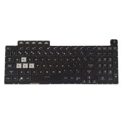 Klaviatūra Asus Gaming FX506 FA506 FX706 FA706 US su spalvotu apšvietimu Klaviatūra Asus Gaming FX506 FA506 FX706 FA706 US su spalvotu apšvietimu