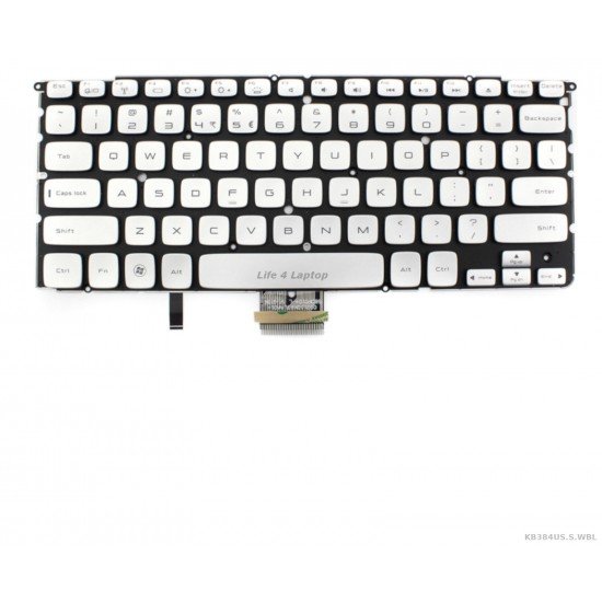 Klaviatūra Dell XPS L511Z L412Z US sidarbrinė su apšvietimu