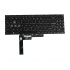 Klaviatūra MSI Pulse 15 B13VGK Pulse 15 B13VFK MS-1585 US su baltu apšvietimu