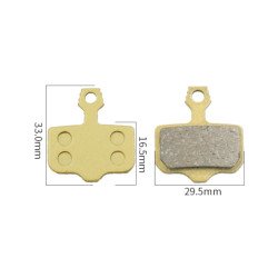 Elektrinio paspirtuko stabdžių kaladėlės 29.5mm