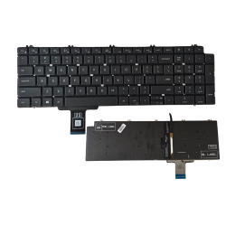 Klaviatūra Dell Precision 7550 7560 7750 7760 US su apšvietimu