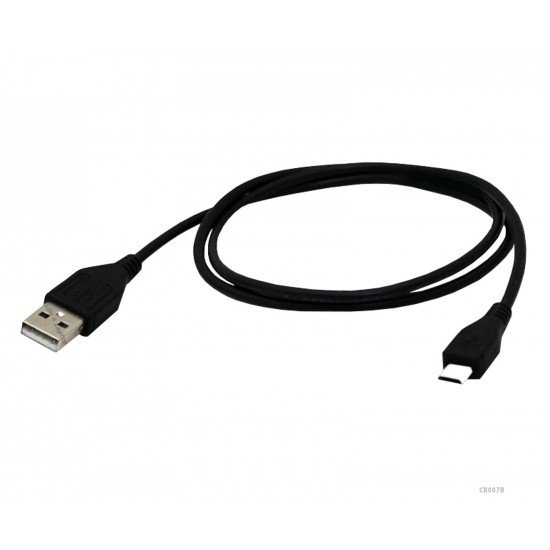 Kabelis micro USB to USB juodas
