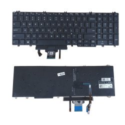 Klaviatūra Dell Latitude 5500 5501 Precision 3500 3501 3540 3541 US su apšvietimu Klaviatūra Dell Latitude 5500 5501 Precision 3500 3501 3540 3541 US su apšvietimu