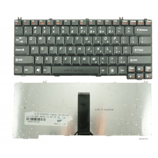 Klaviatūra Lenovo G530 G430 G230 N200 V100 US