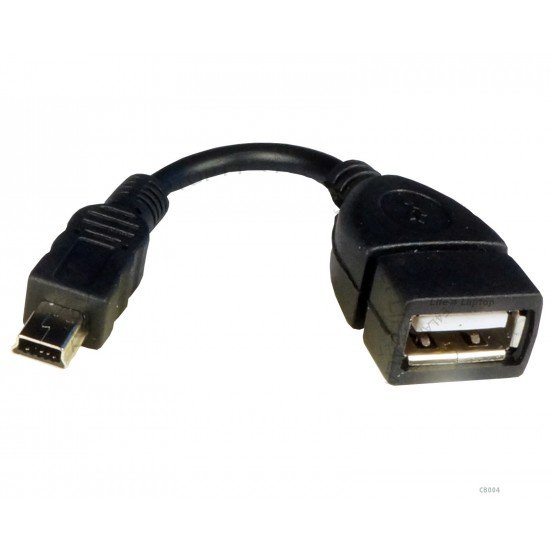 OTG kabelis Mini USB to USB