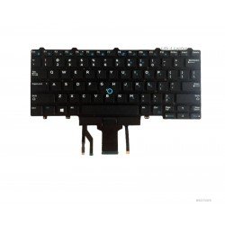 Klaviatūra Dell Latitude E5450 E5470 E7450 E7470 US su apšvietimu Klaviatūra Dell Latitude E5450 E5470 E7450 E7470 US su apšvietimu