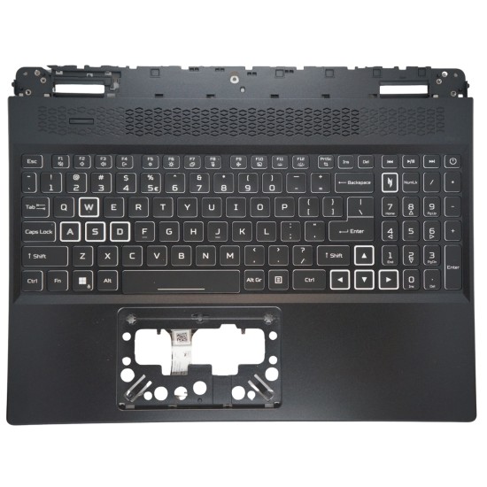 Klaviatūra Acer Nitro 16 AN16-41 6B.QJLN7.030 US su korpusu ir spalvotu apšvietimu Klaviatūra Acer Nitro 16 AN16-41 6B.QJLN7.030 US su korpusu ir spalvotu apšvietimu