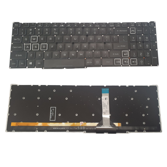 Klaviatūra Acer Nitro AN515-56 AN515-57 US su spalvotu apšvietimu