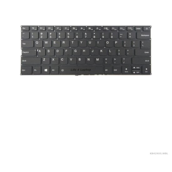 Klaviatūra Lenovo 720s-13 V720-14 US su apšvietimu