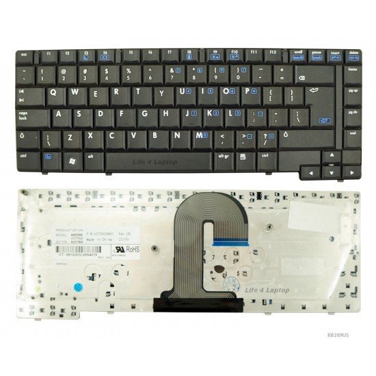 Klaviatūra HP Compaq 6510B 6515B US