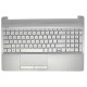 Klaviatūra HP Notebook 15-dw 15s-du 15s-dy L52022-B31 US su korpusu ir apšvietimu Klaviatūra HP Notebook 15-dw 15s-du 15s-dy L52022-B31 US su korpusu ir apšvietimu