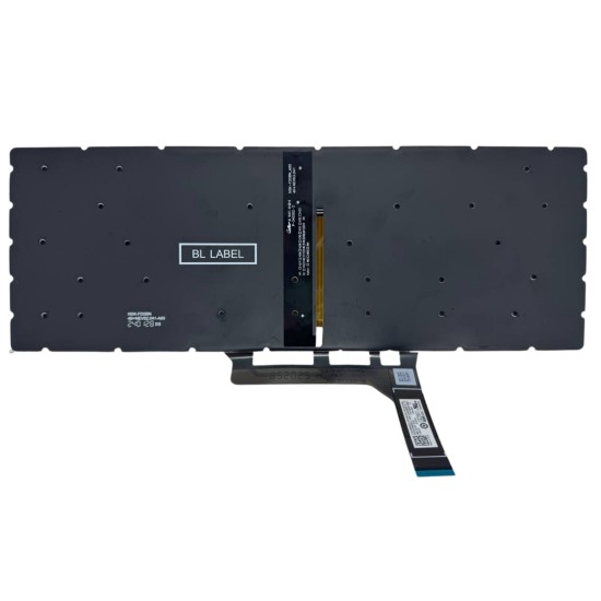 Klaviatūra MSI MS-16R8 MS-16RK US su apšvietimu