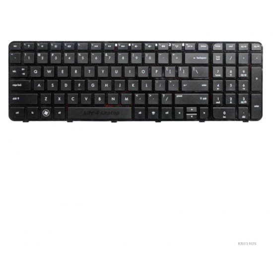 Klaviatūra HP Pavilion G6-2000 G6-3000 US su rėmeliu