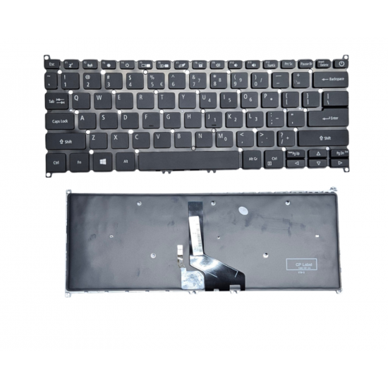Klaviatūra Acer Swift SF514-52 SF514-54 SF314-42 SF314-52 su apšvietimu US Klaviatūra Acer Swift SF514-52 SF514-54 SF314-42 SF314-52 su apšvietimu US