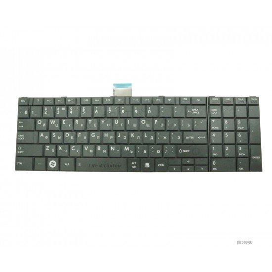 Klaviatūra Toshiba Satellite C850 C855 C870 L850 P850 RU