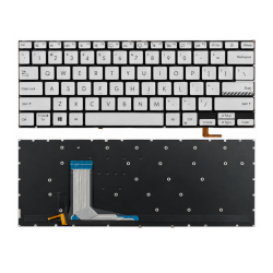 Klaviatūra Asus Vivobook X1402 X1403 M1402 A1403 X1404 US sidarbinė su apšvietimu