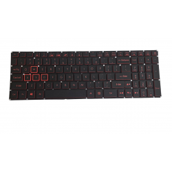 Klaviatūra Acer Nitro AN515-52 AN515-42 AN515-51 AN515-53 su raudonu apšvietimu Klaviatūra Acer Nitro AN515-52 AN515-42 AN515-51 AN515-53 su raudonu apšvietimu