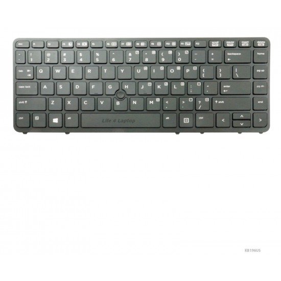 Klaviatūra HP Probook 740 G1 740 G2 750 G2 840 G1 850 G1 US su apšvietimu