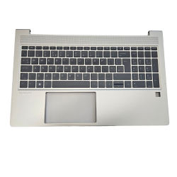 Klaviatūra HP Probook 450 G10 455 G10 UK su korpusu Klaviatūra HP Probook 450 G10 455 G10 UK su korpusu