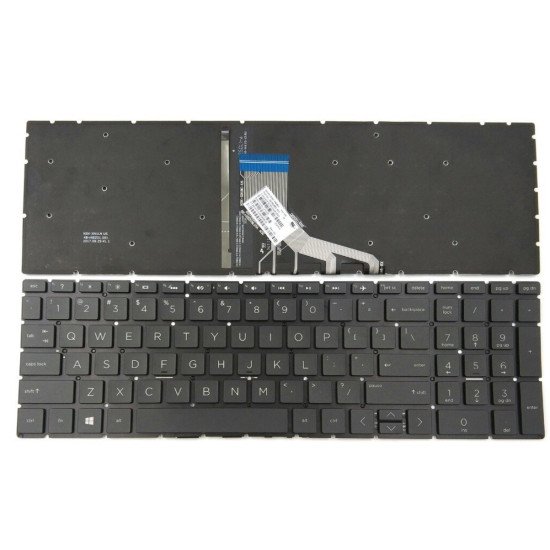 Klaviatūra HP Notebook 250 G7 15-DA 15-CW US su apšvietimu