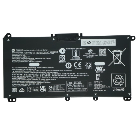 Baterija HP L97300-005 L96887-2B1 HW03XL originali