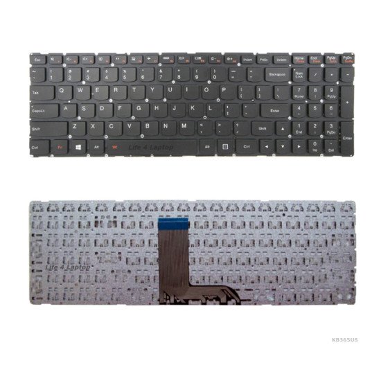 Klaviatūra Lenovo E520-15 700-17ISK 700-15ISK US