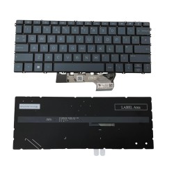 Klaviatūra HP Envy 13-BF N18137-B31 N15667-B31 US su apšvietimu Klaviatūra HP Envy 13-BF N18137-B31 N15667-B31 US su apšvietimu