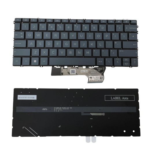 Klaviatūra HP Envy 13-BF N18137-B31 N15667-B31 US su apšvietimu Klaviatūra HP Envy 13-BF N18137-B31 N15667-B31 US su apšvietimu