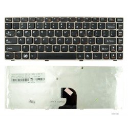 Klaviatūra Lenovo G360 Z360 US su sidabriniu rėmeliu
