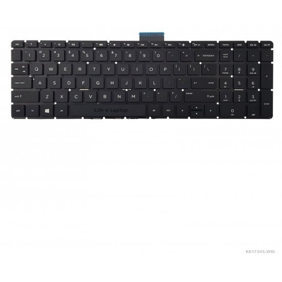 HP Pavilion 15-CC Klaviatūra US Juoda HP Pavilion 15-CC Klaviatūra US Juoda