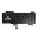 Klaviatūra Asus Rog Strix Scar GL504 GL504G US su spalvotu apšvietimu Klaviatūra Asus Rog Strix Scar GL504 GL504G US su spalvotu apšvietimu
