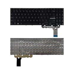 Klaviatūra Asus K3605ZV K3605VC K3504 M3504 S3504 E1504 M3605 US su apšvietimu