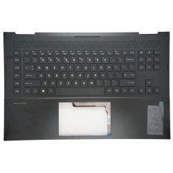 Klaviatūra HP Omen 17-CK M57142-B31 US su korpusu ir spalvotu apšvietimu